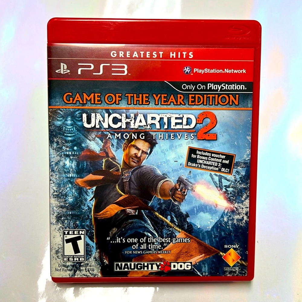 Uncharted 2 among thieves PS3 game
